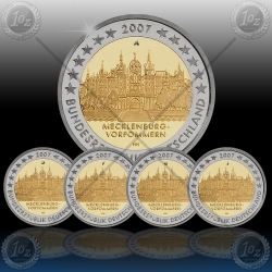 2 EVRO NEMČIJA 2007 (A,D,F,G,J  )